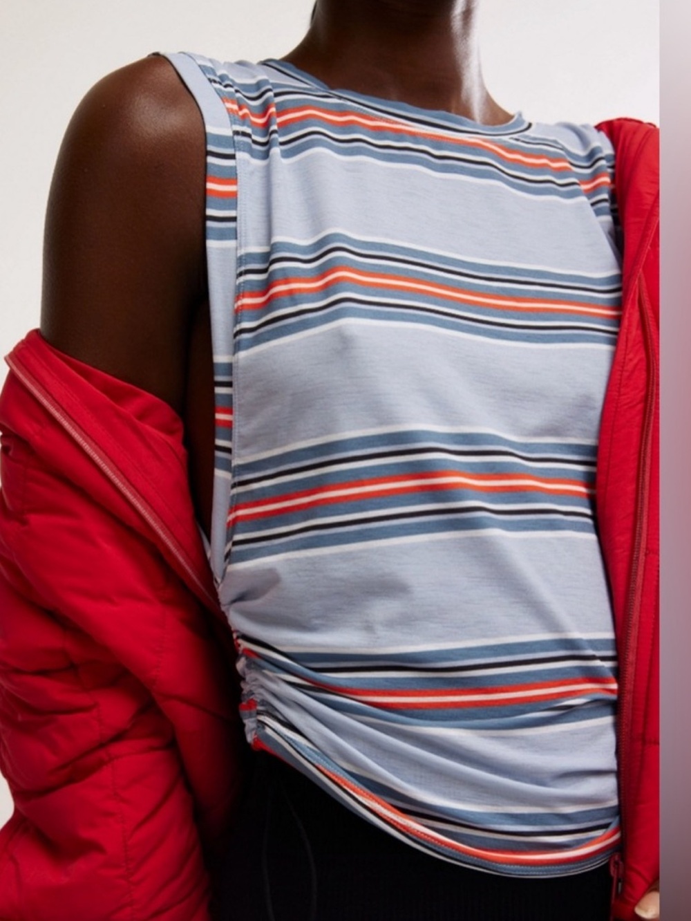 NWT Free people movement tempo sport mode striped top❤️❤️❤️❤️